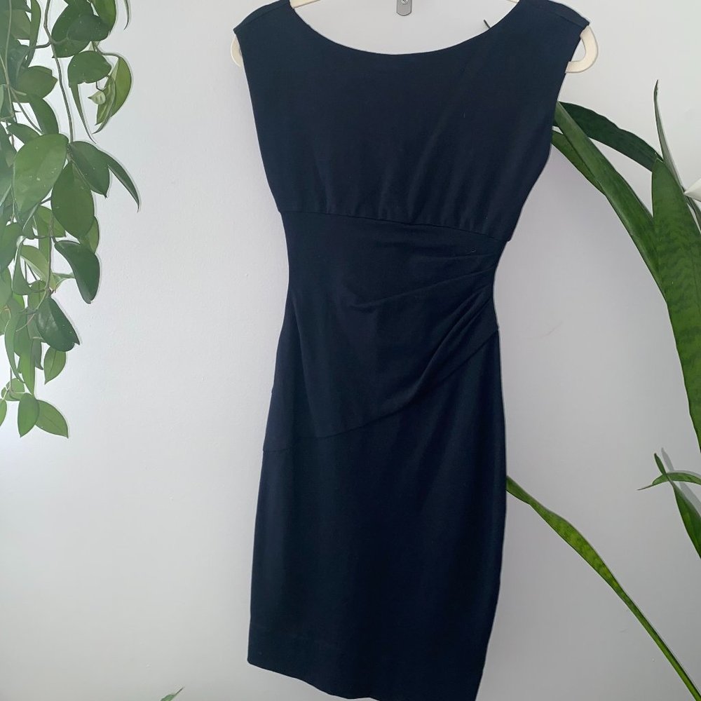 Diane Von Furstenberg Black Mini Dress